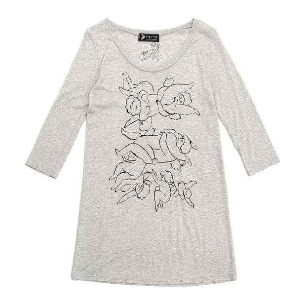 Hysteric Glamour Cupid Print Dress/ Os