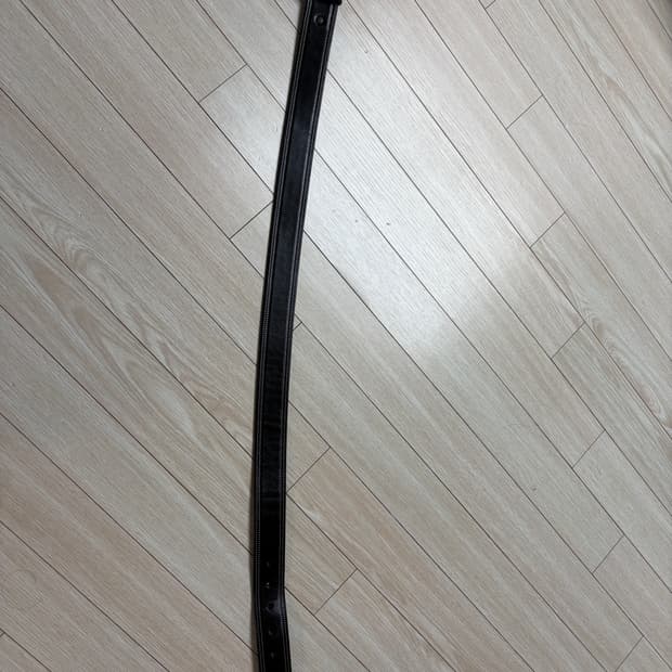 노아 NOAH 레더 벨트 블랙 30