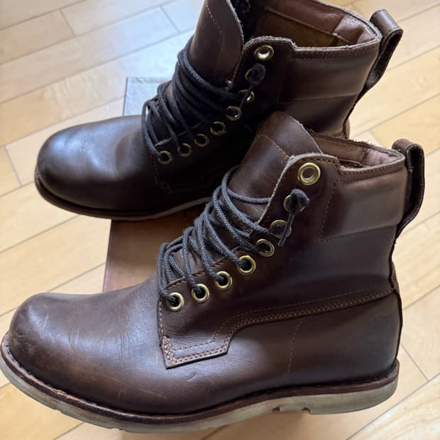 팀버랜드 브라운 부츠