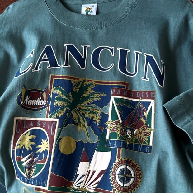 MEXICO fabric graphic printing t-shirt