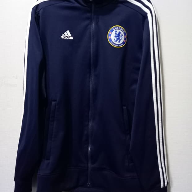 아디다스 첼시 네이비 트랙탑 저지 져지집업 95/M
