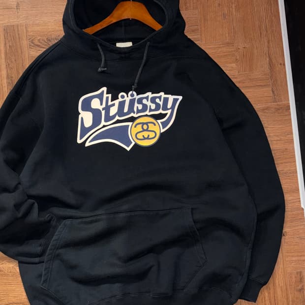 90s 스투시 화이트탭 ss링크 후드티