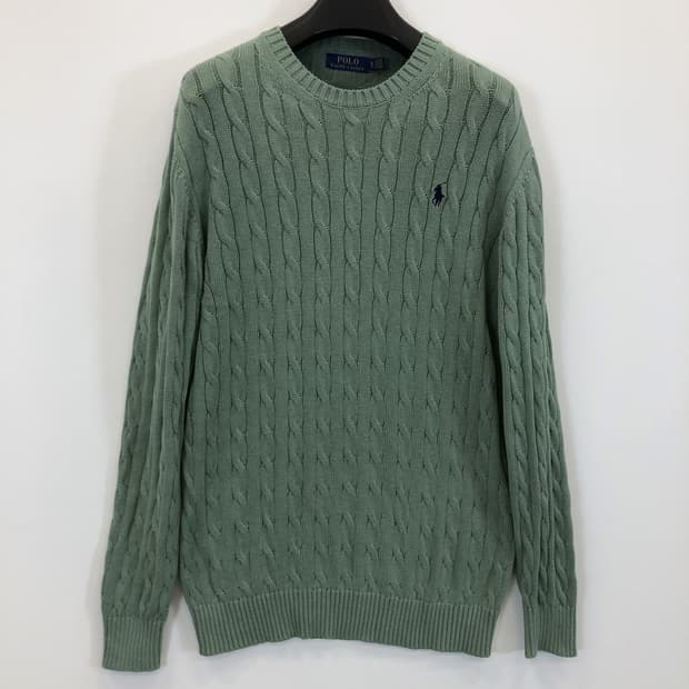 폴로 랄프로렌 상위라인 케이블니트 XL 
