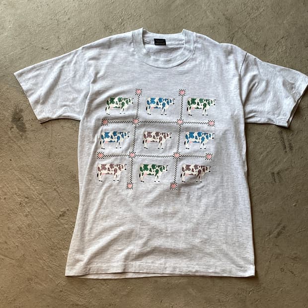 1984‘ Cow Graphic  made in U.S.A
