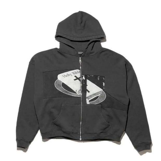 ERD Holy Bible Zip Hoodie L/XL