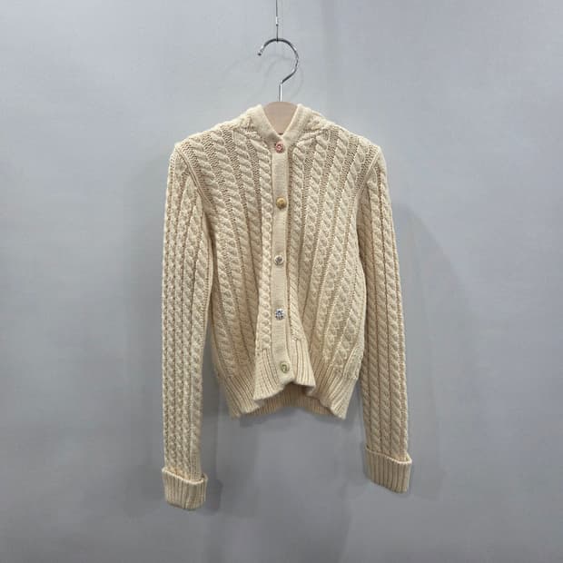 폴로랄프로렌 여아 케이블니트 후드가디건 6 