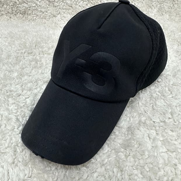 요지야마모토 아디다스 캡 블랙