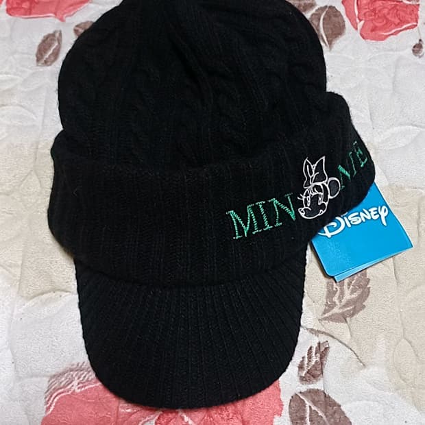 디즈니골프 미사용 미니마우스 니트모자 Free