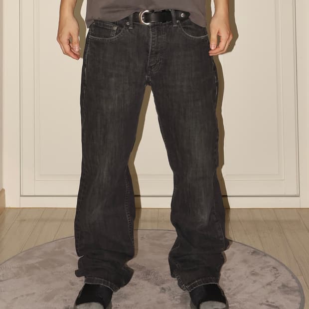 리바이스 559 빈티지 데님 블랙진 [SE-188]