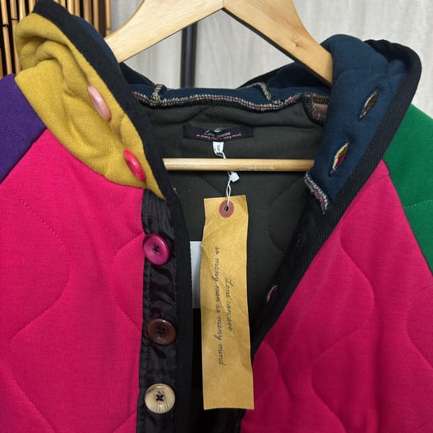 LENS CONCAVE 후드 가디건