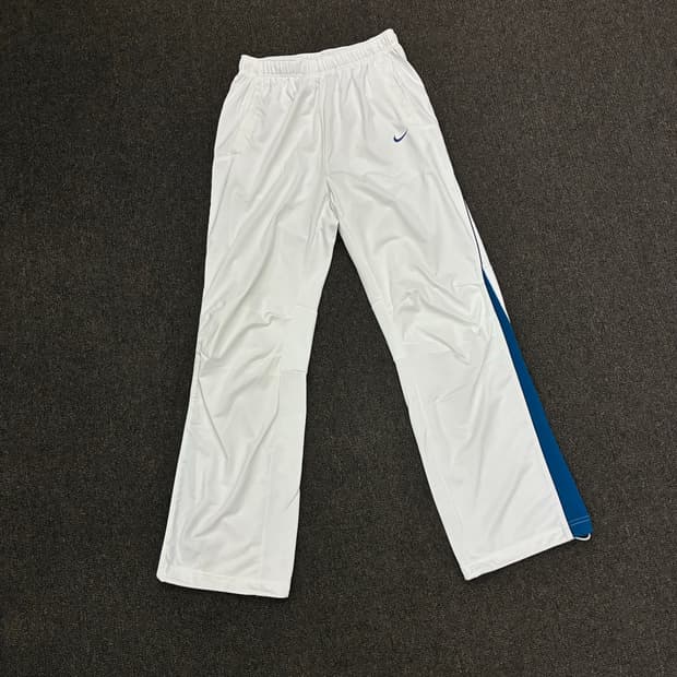M)Nike 빈티지 남성 화이트 부츠컷 트랙팬츠