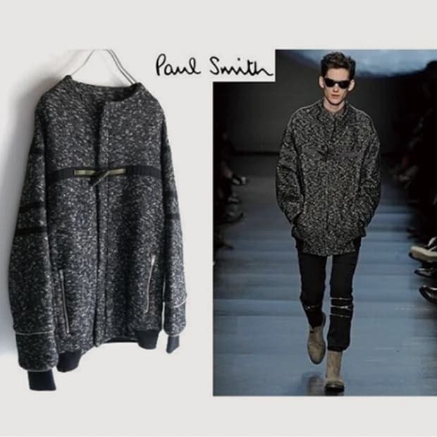 Paul Smith 트위드니트자켓