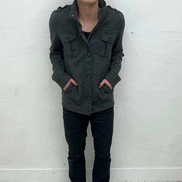 Rush hour grey Cotton jacket