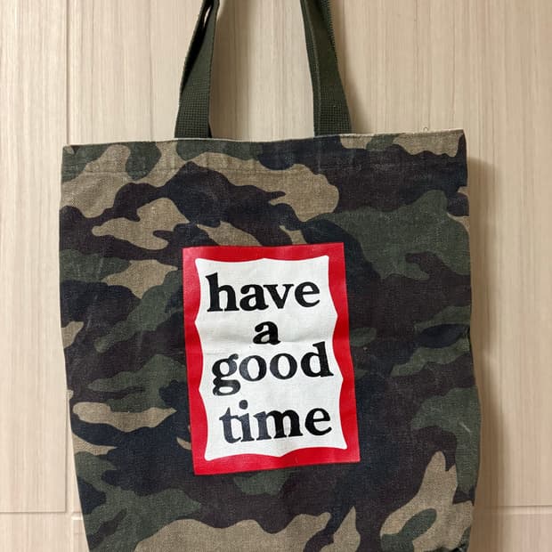 해브어굿타임 에코백 2종