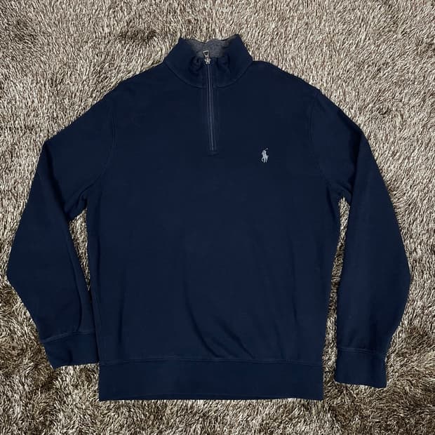 폴로 랄프로렌 Polo Ralph Lauren 네이비 하프집업 맨투맨 S