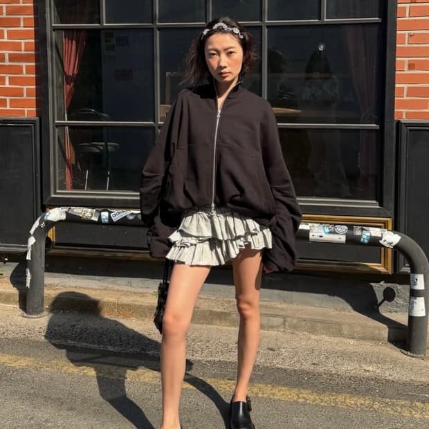 [M]드리스반노튼 26ss Draped 저지 자켓/그레이