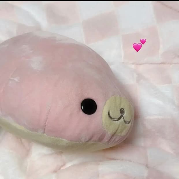 (핑크)30cm 대형 사쿠라 마메고마 고전
