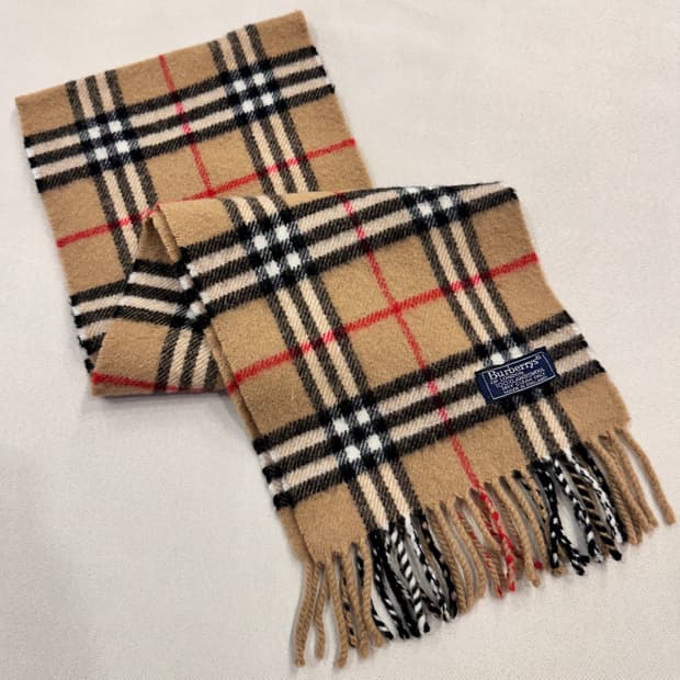 버버리 노바체크 램스울 머플러