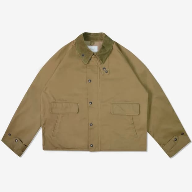 아웃스탠딩 코듀로이 헌팅 필드 자켓 M