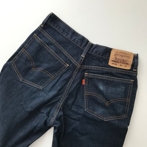 리바이스 진청 데님