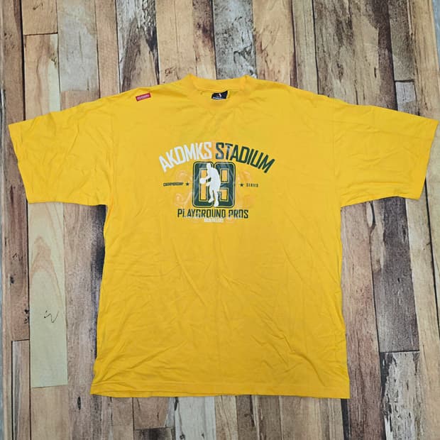 빈티지 90s~00s 아카데믹스 힙합 스트리트 티셔츠 XL