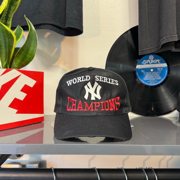 빈티지 90s NY Yankees 양키스 월드시리즈 모자