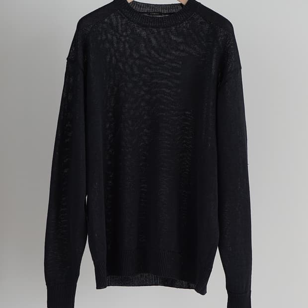 26ss comoli 코모리 린넨 크루넥 니트 3