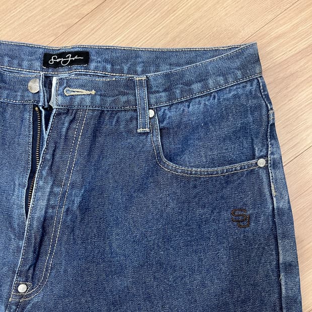 SEON JOHN Loose Denim Pants