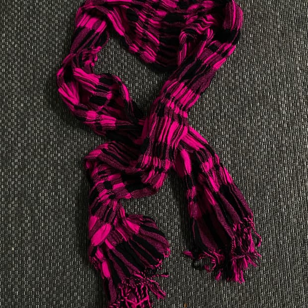 Scarf: JPN Pint Check Pattern Scarf