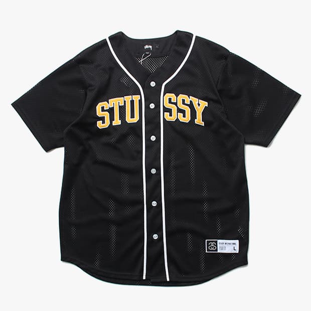 STUSSY "Black Game Jersey"