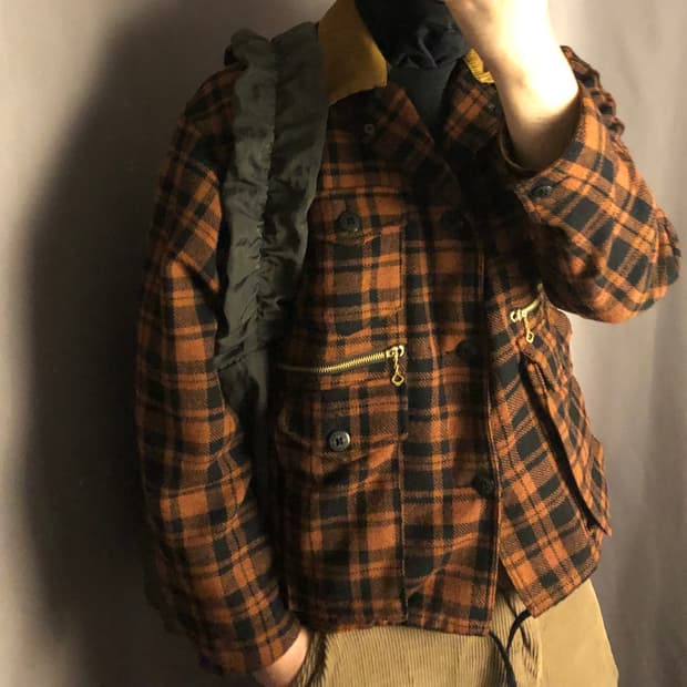 빔즈플러스 브리티쉬 울 트위드 헌팅 자켓