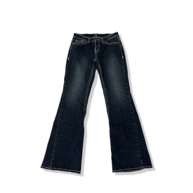 jkichi lowrisr bootcut pants