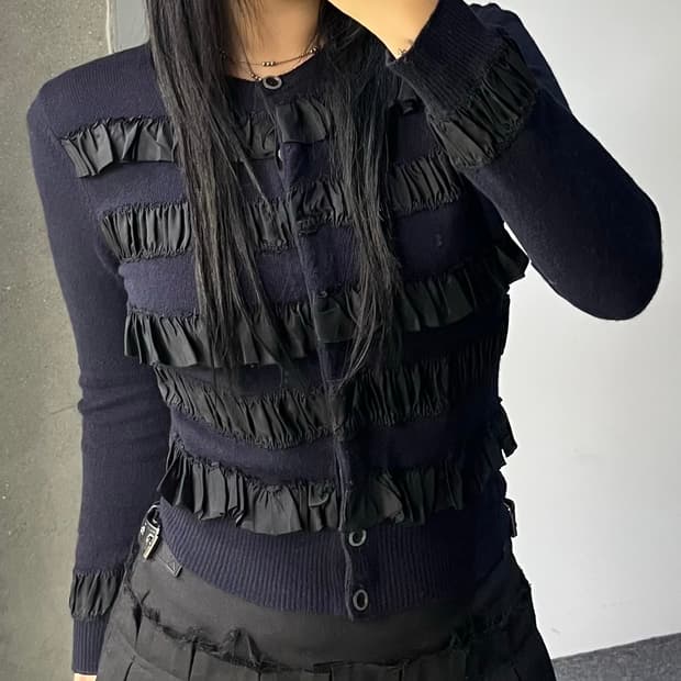 마크 바이 마크 제이콥스 프릴 가디건