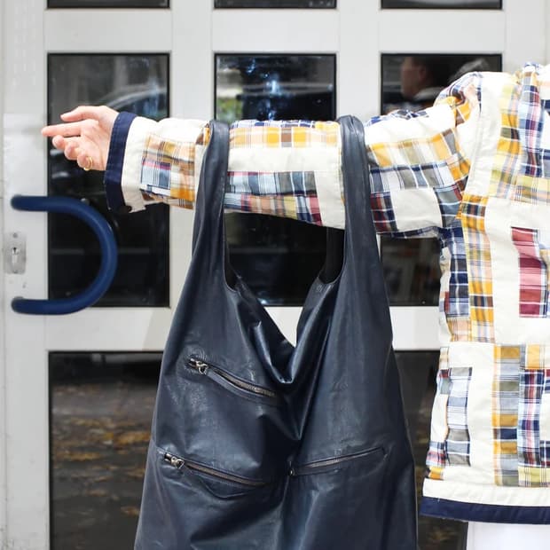 질샌더 by 라프 ss12 쇼퍼백