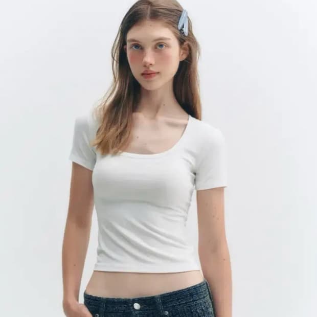 더티스 베이직 반팔 티셔츠 M