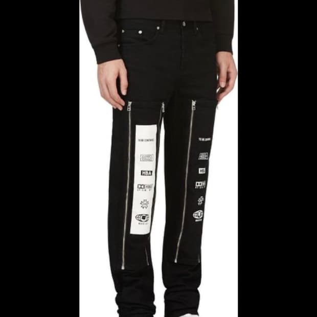 후드바이에어(Hood By Air, HBA) 디태처블 패널 멀티 지퍼 팬