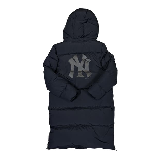 ✨ (바배) MLB 빅로고 블랙 키즈 롱패딩 (15Y/165)