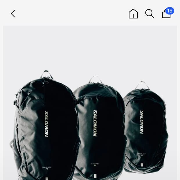 살로몬 트레일블레이저 10 백팩