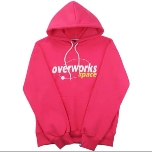 Overworks space 핑크후드