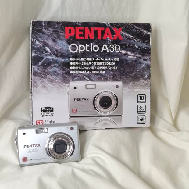 ☁️박스풀셋💫 PENTAX Optio A30  💛