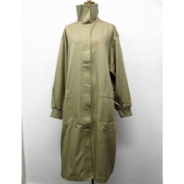 이세이미야케 아카이브 아임프로덕트 하이넥 롱코트