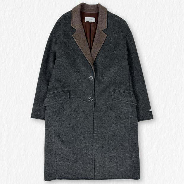 브에뜨르 핸드메이드 울 싱글 코트