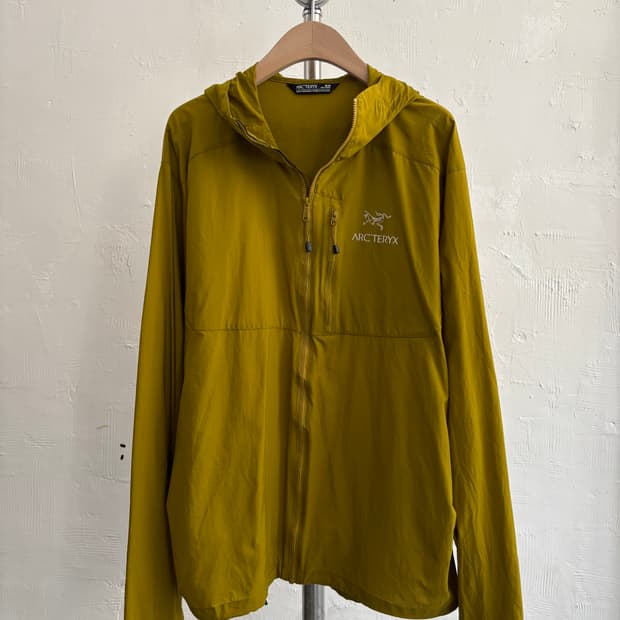 ARC’TERYX 아크테릭스 옐로우 스쿼미시 후드 자켓