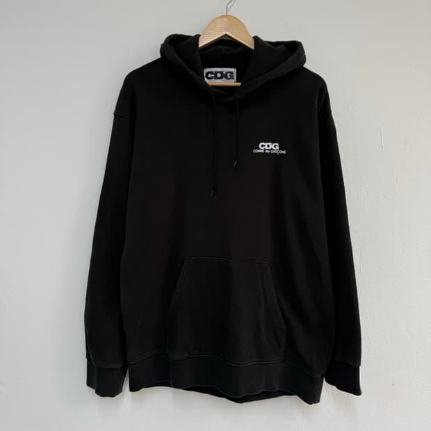 [XXL] CDG 꼼데가르송 블랙 후드티