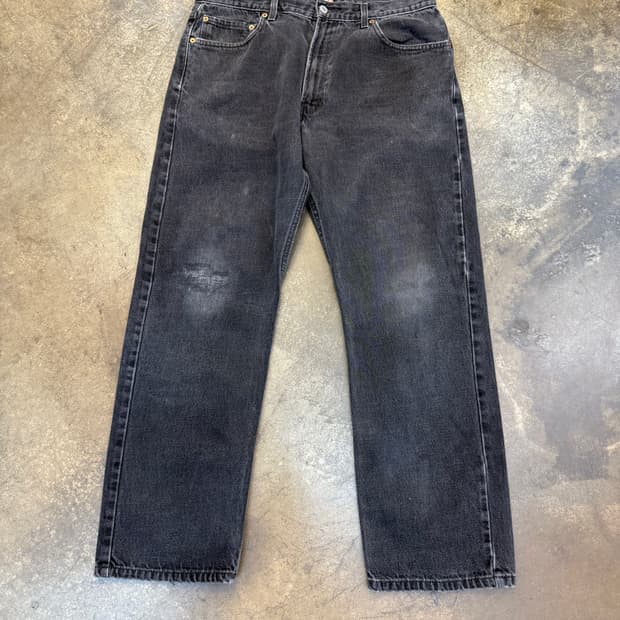 리바이스 흑청505(35)