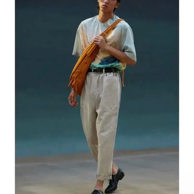 르메르 22SS 퍼티그 팬츠 베이지 50