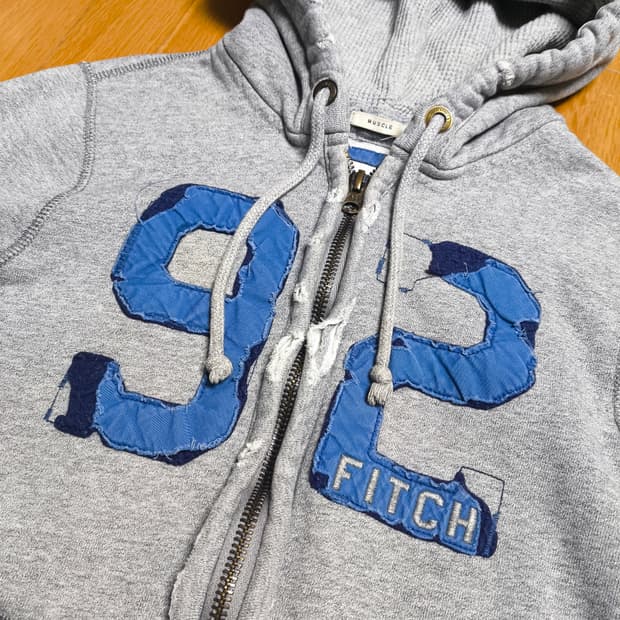 [XL] 아베크롬비(Abercrombie) 디스트로이드 후드집업