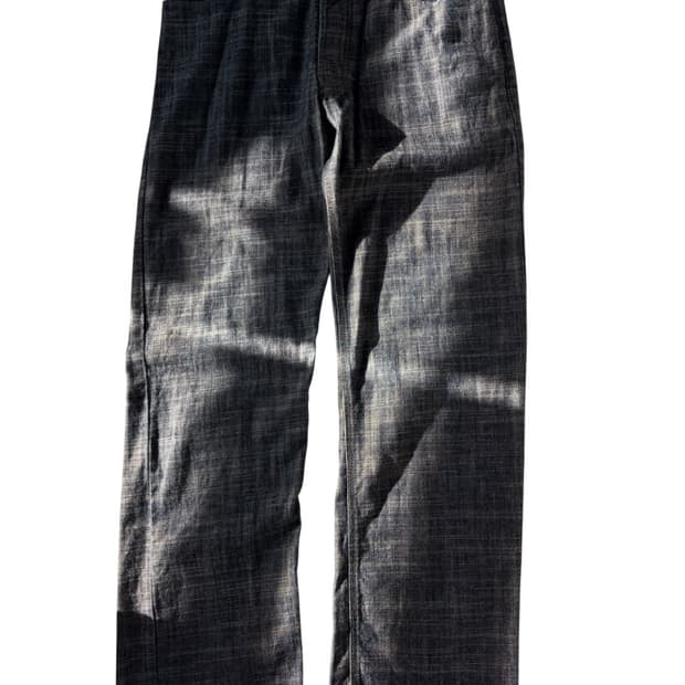 엠포리오 아르마니 슬럽 텍스쳐 레귤러 데님