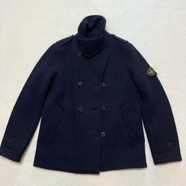 스톤아일랜드 아카이브 피코트 정품 네이비 