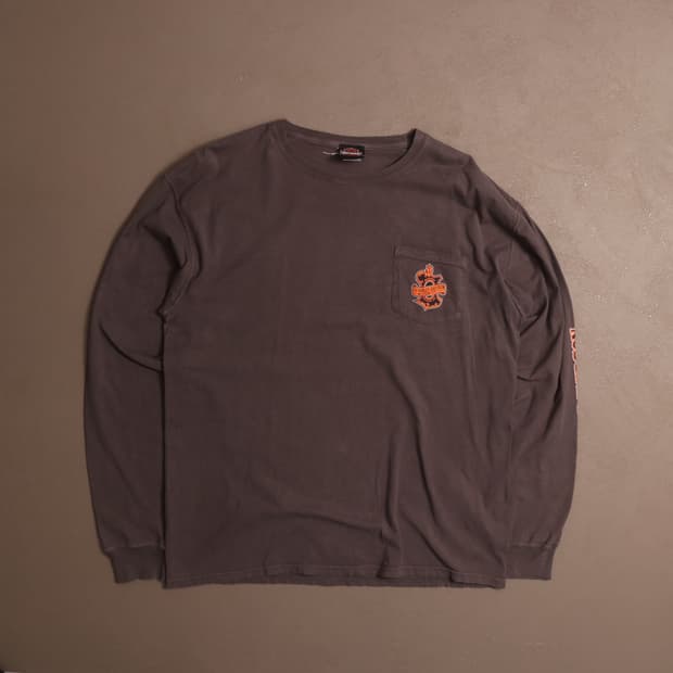 할리데이비슨 프린팅 롱슬리브 A1437